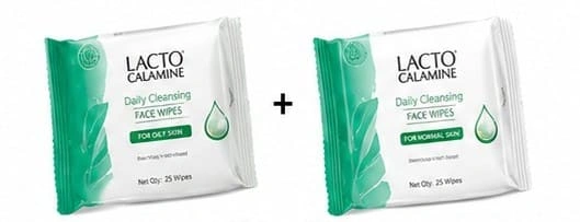 LACTO CALAMINE DAILY CLEANSING FACE WIPES 255